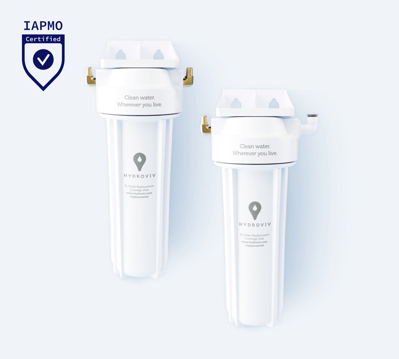 Hydroviv Faucet & Fridge Water Filter Bundle