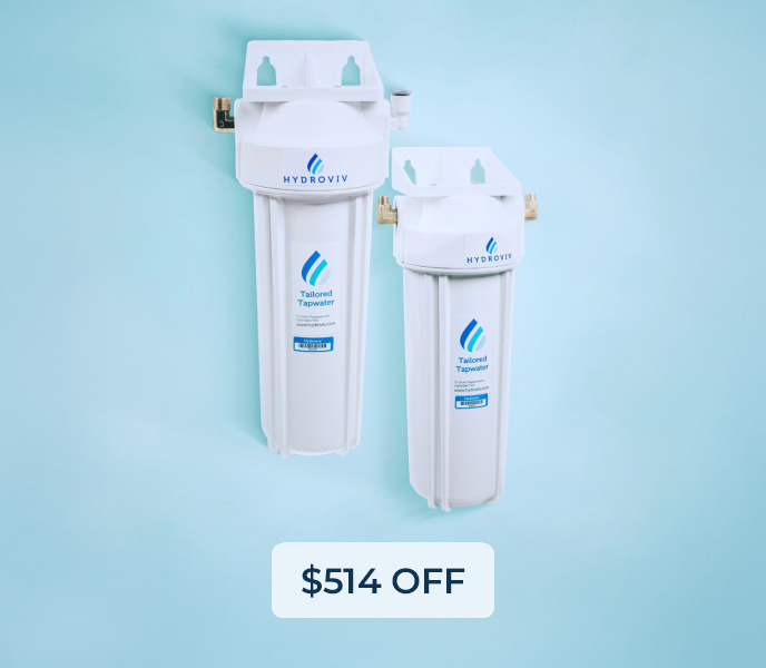 Hydroviv Faucet & Fridge Water Filter Bundle