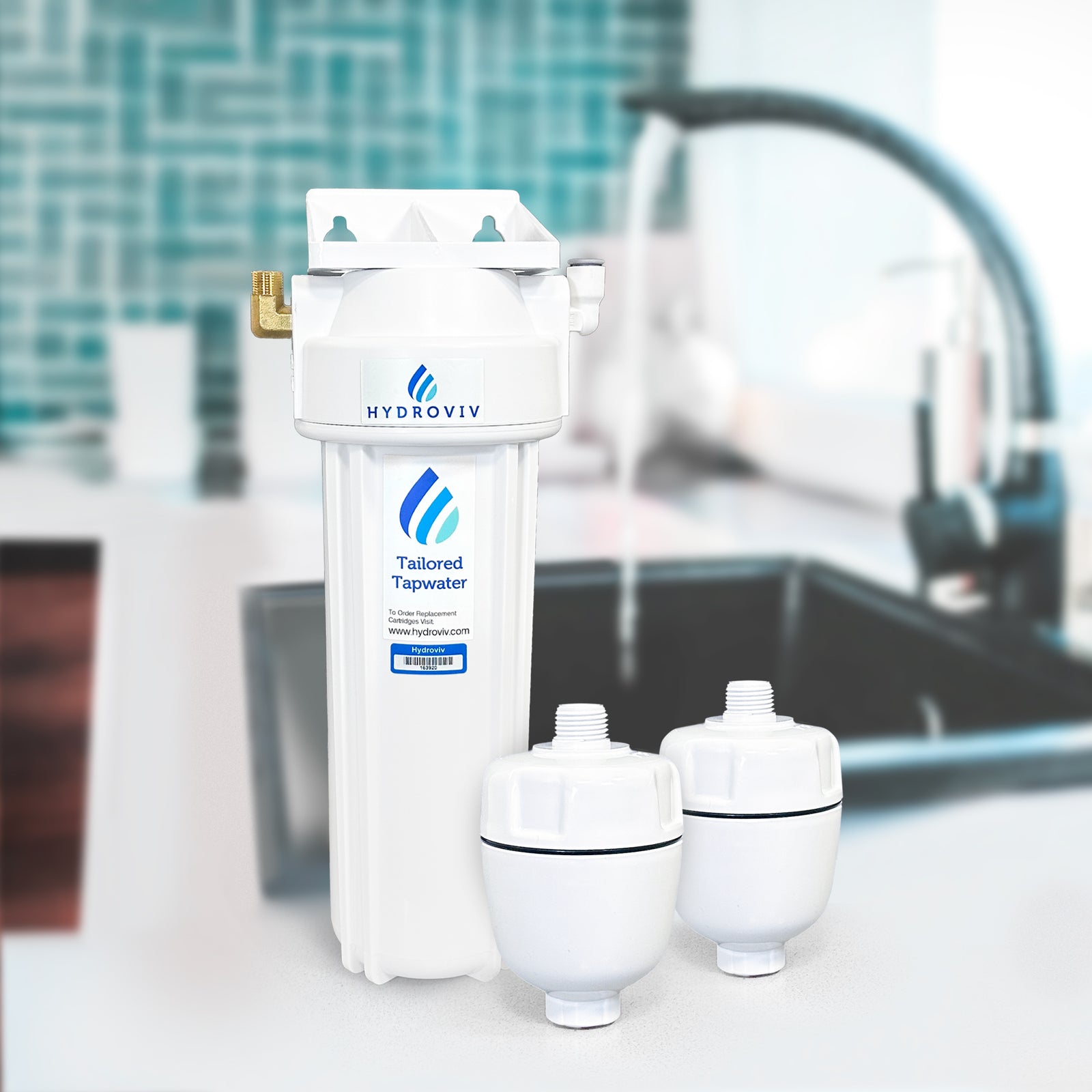 Hydroviv Faucet & Two Shower Water Filter Bundle