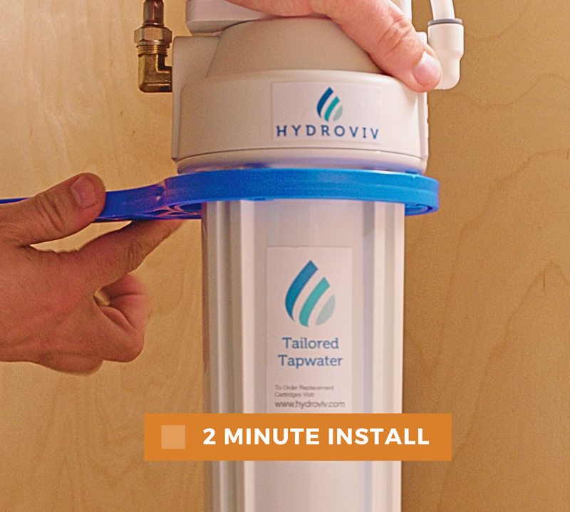 Under Sink Water Filter Replacement Cartridge | Hydroviv